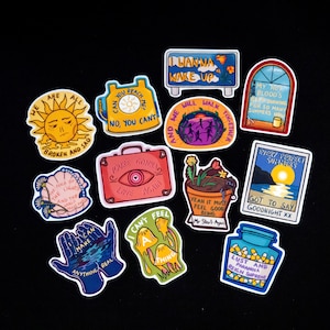 STICKERS | Op songteksten geïnspireerde 12-pack van Lorde 'Solar Power'-album