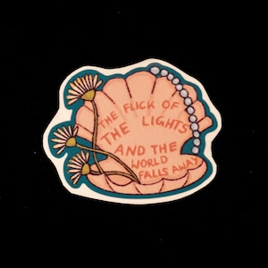 PEGATINA / Lorde 'Solar Power' inspirada en la letra de El hombre con el hacha