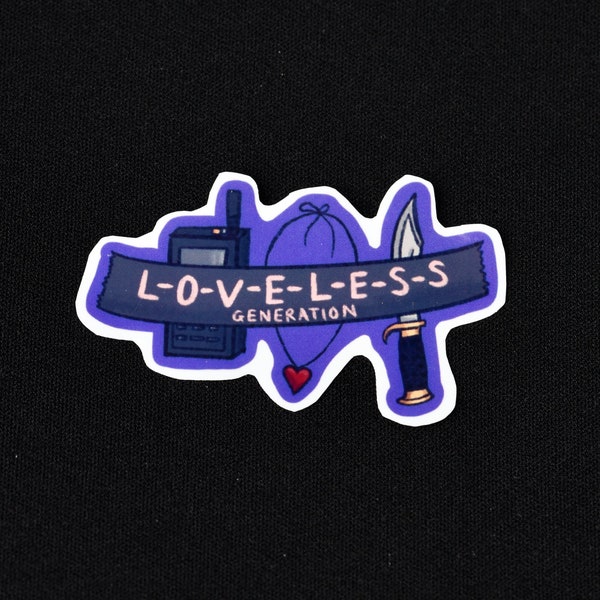 STICKER | Lorde 'Melodrama' Loveless lyric inspired