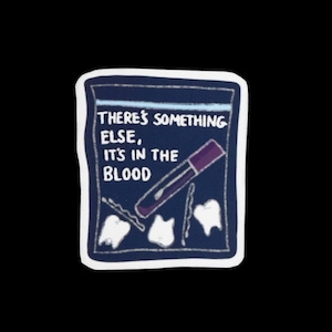 STICKER | Lorde 'Pure Heroine' White Teeth Teens op songteksten geïnspireerd