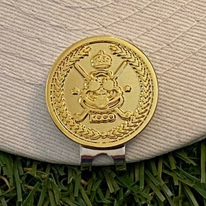 BushWood - CaddyShack - KCCO - Keep Calm Carry On - Golf Ball Marker w/ Hat Clip