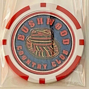 CaddyShack - Bushwood - NOONAN Hat - Clay Poker Chip -Golf Ball Marker
