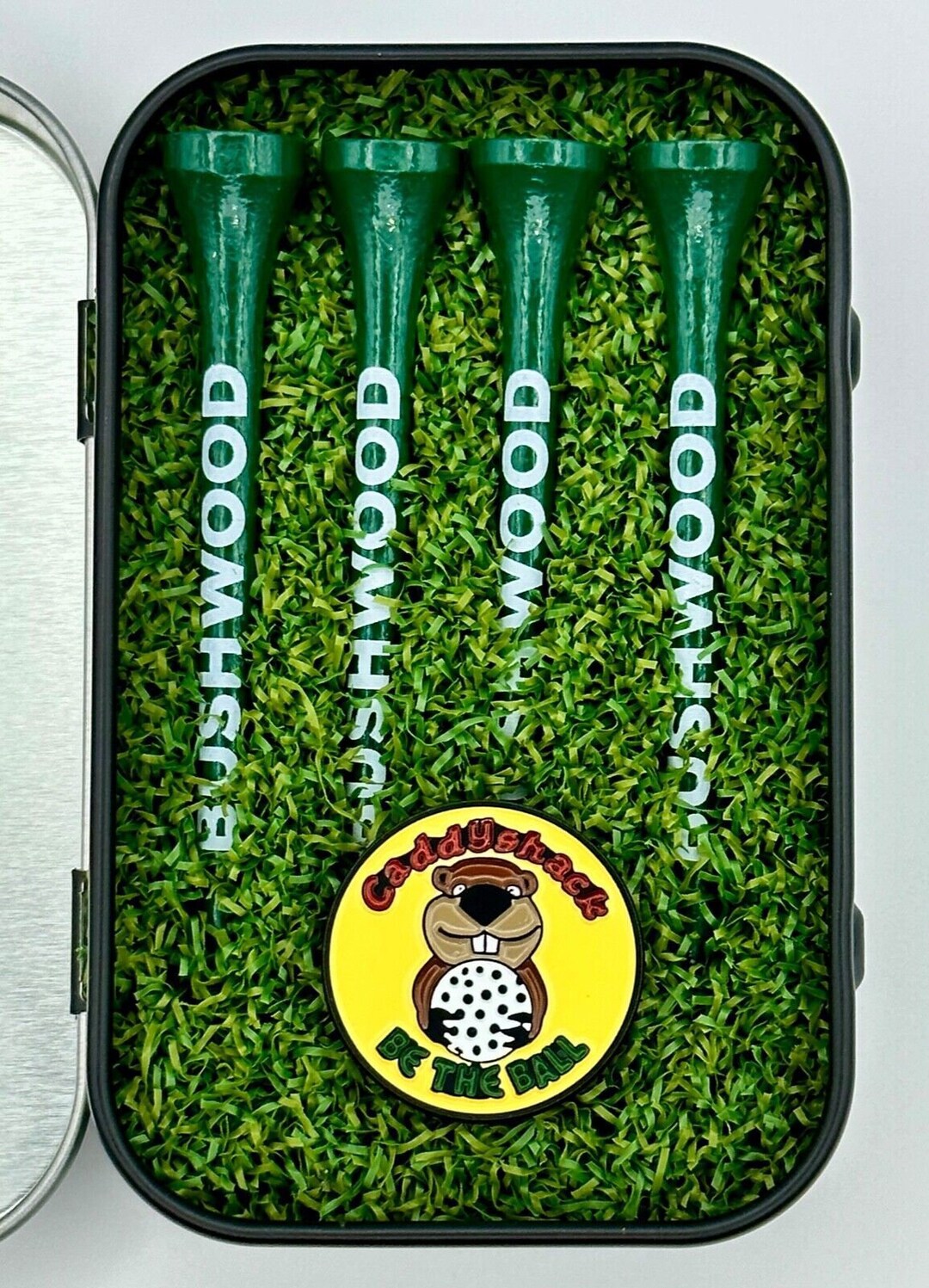 Caddyshack Golf Ball Marker With Gift Tin With 4 Bushwood Tees Etsy