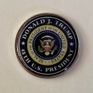 President Donald J. Trump - PRESIDENTIAL SEAL - Golf Ball Marker