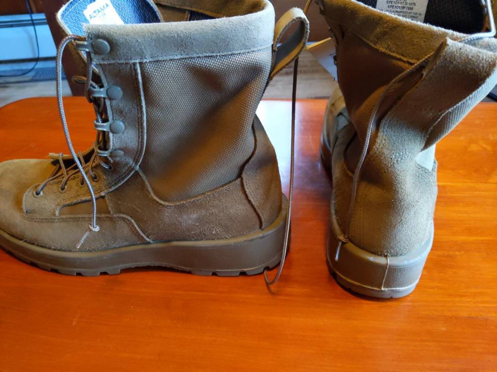 U.S. Army Temperate Weather Combat Boots Etsy
