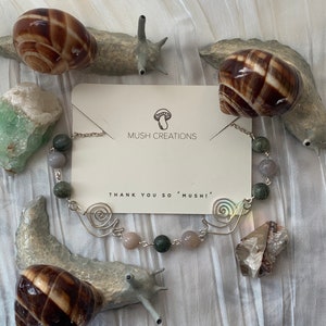 Snail necklace