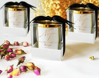 Wedding Favors For Guest in bulk, Thank you Candle Favors, Luxury Wedding Favors, Welcome gift