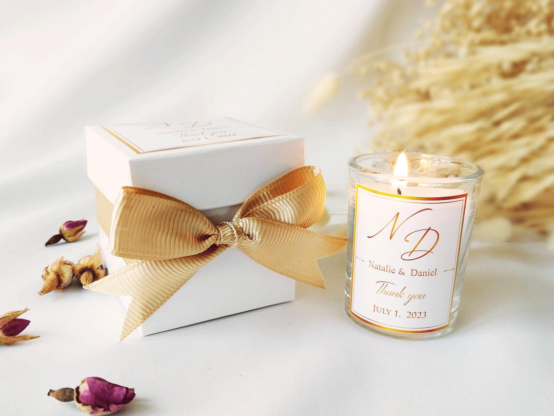 Wedding Favors Candle for Guest, Celebration Candle, Bulk Wedding ...