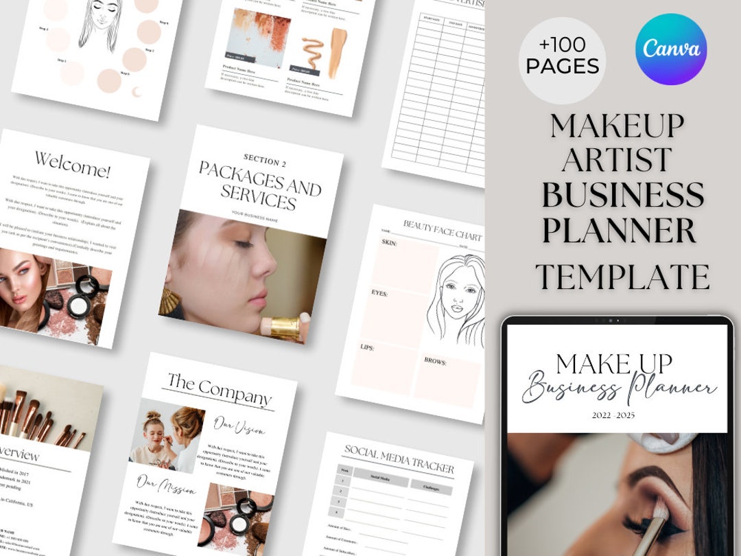 make up artist business plan