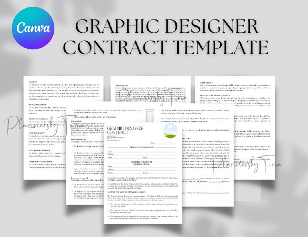 Editable Graphic Design Contract Agreement, Professional Graphic Design Editable Graphic Design Contract Agreement, Professional Graphic Design