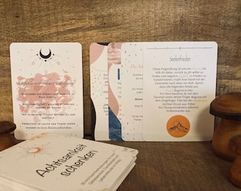 Mindfulness Cards | 30 small and creative exercises for more serenity and gratitude in everyday life