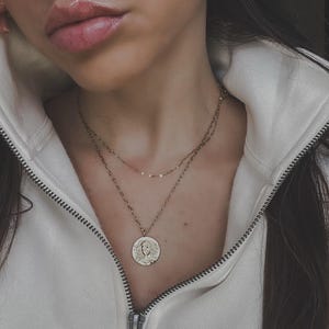 MEDUSA | WATERPROOF 14k Gold Necklace |  Symbol of Strength | Women&#39;s Pendant Necklace | Gifts for Her | Anti-Tarnish | Personalized