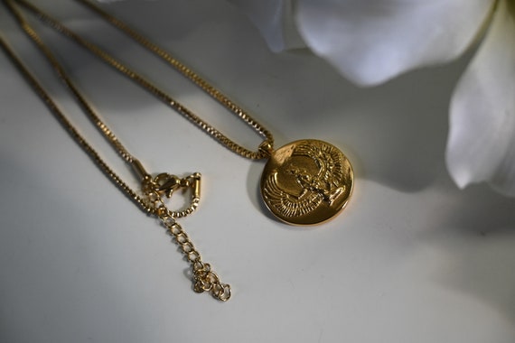 Goddess Isis Necklace TARNISH RESISTANT 14k Gold Pendant Ancient Egyptian Magic Aset Underworld Etsy
