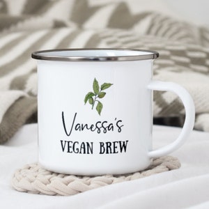 Personalised Vegan Mug Gift, Birthday Gift for Vegan Friend, Gift for Vegan