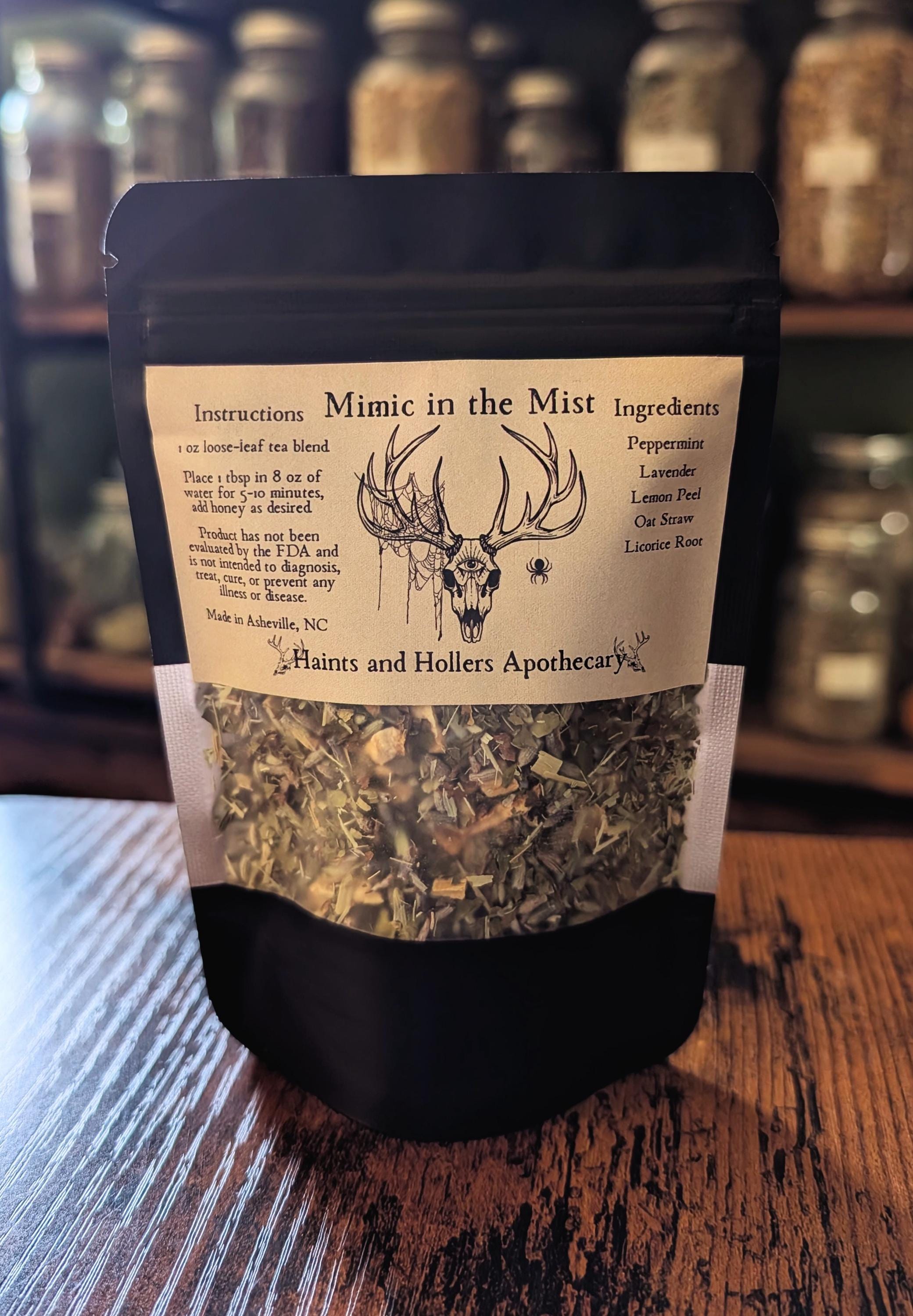 Cryptid Mist Ripper Mimic in the Mist (not-deer) Herbal Tea Blend • Cryptid Tea Collection ...