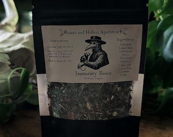 Immunity Boost Herbal Tea Blend • Organic Herbs