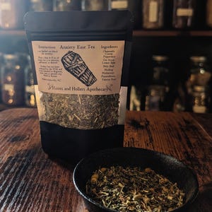 Anxiety-Ease Herbal Tea Blend • Organic Herbs image 1