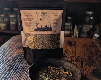 Sleep Like The Dead Herbal Tea Blend • Sleep Aid • Organic