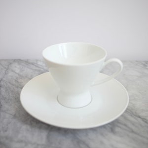 set of 6 porcelain cups and saucers - Rosenthal Germany