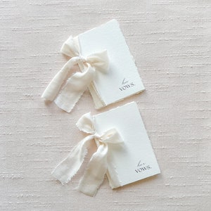 Libros de votos / Boda / Juego de 2 / Hechos a mano / Para él y para ella / Género inclusivo