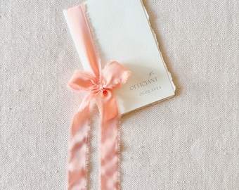 Officiant Book | Wedding | Handmade