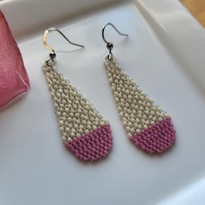 Queen&#39;s Lace Beaded Earrings
