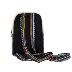 Kleiner Hanfrucksack Boho Edition Bild 6