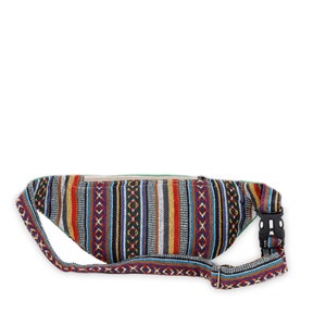 Hipbag aus Hanf und Baumwolle Hüfttasche Cross Body Bag im Boho Style Bild 10