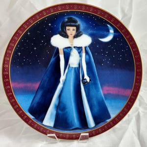 Vintage Danbury Mint High Fashion Barbie Plates