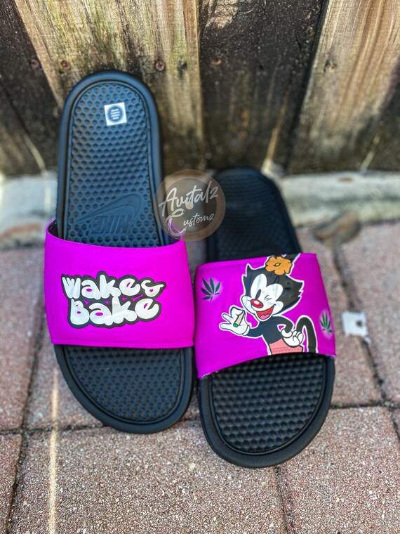 Custom Nike Slides Dot Pot Customs | Etsy