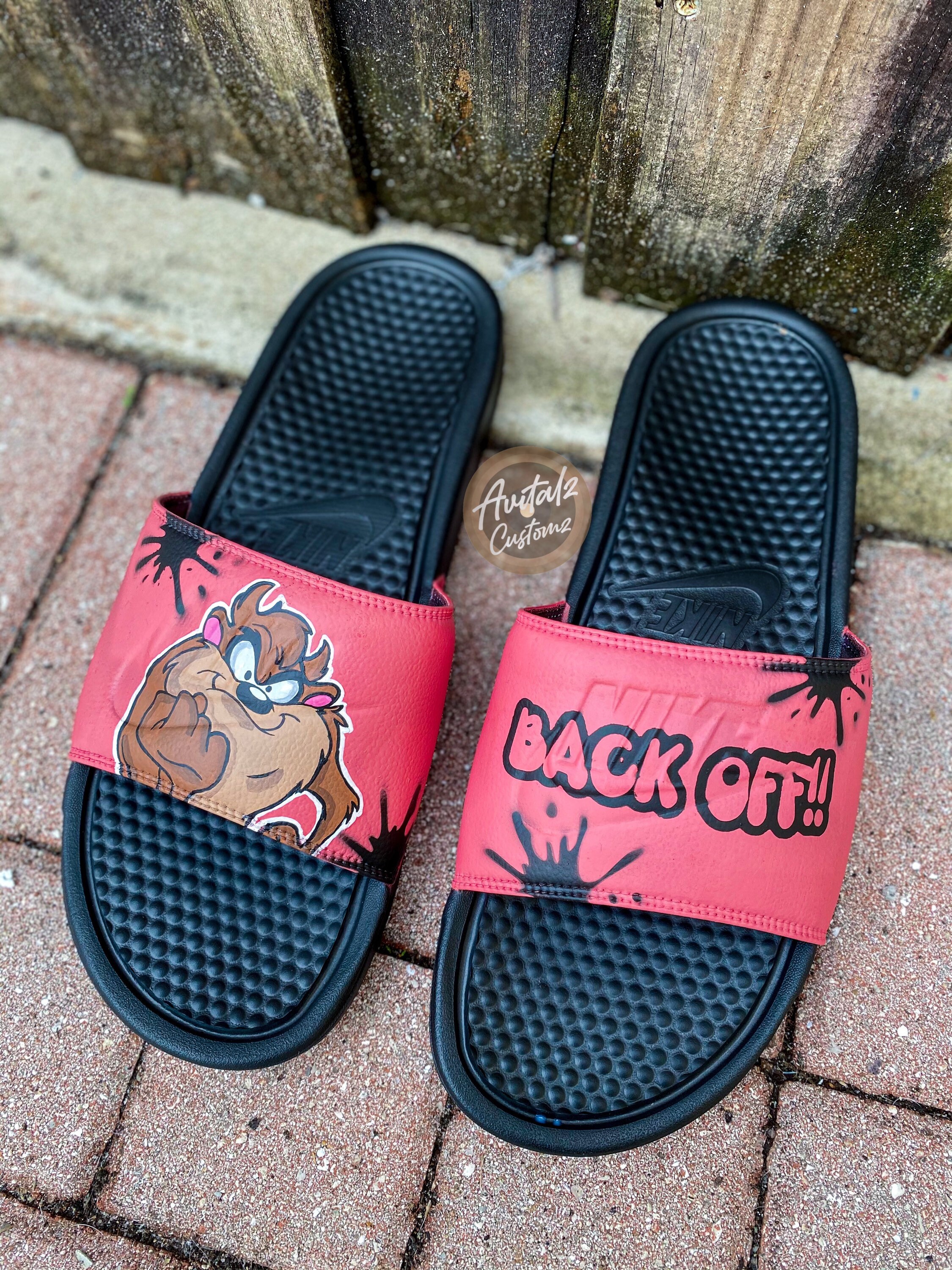 custom nike slide