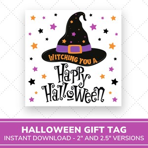 Halloween Geschenkanhänger | Halloween Party Favor Tags | Halloween Anhänger Printable | Halloween Goody Taschenanhänger | Boo Korb Anhänger | Halloween Cookie Anhänger