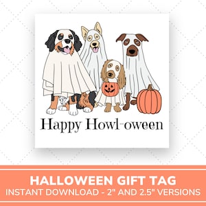 Halloween Geschenkanhänger | Halloween Party Favor Tags | Halloween Anhänger Printable | Halloween Goody Taschenanhänger | Boo Korb Anhänger | Halloween Cookie Anhänger