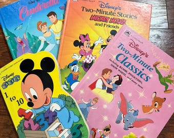 Colección de libros clásicos de Disney Golden Book - Juego de 4