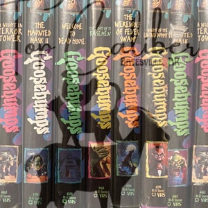 Goosebumps VHS Wrap PNG Sublimation Le masque hanté