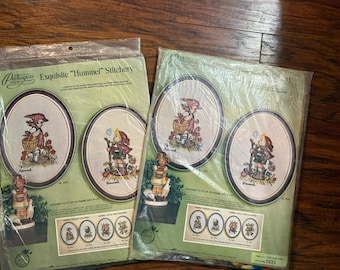 Kits de bordado Vintage Paragon "Hummel" – Juego de 2 (n.º 0232 y 0233)