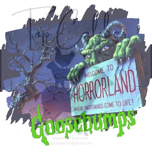 Goosebumps Welcome to Horrorland PNG