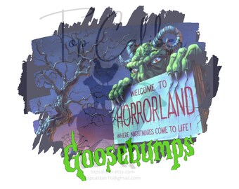 Goosebumps Logo - Etsy