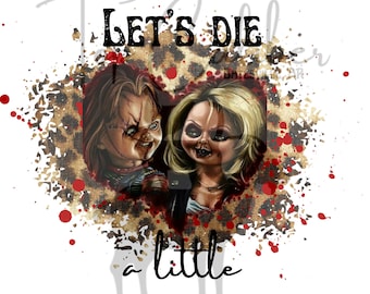 Chucky Tiffany Vamos a morir un poco SVG PNG Leopardo Juego de niños La novia de Chucky