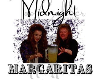 Margaritas de medianoche de Magia Práctica PNG Sublimación SVG