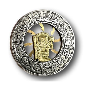 Mechanical Coin Roman Booteen Silver Trap Coin Mayan Gold Idol Eagle Dollar Hobo Nickel American Unique Coin Rare Art