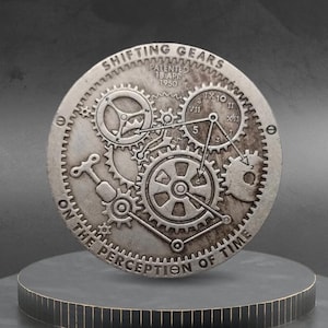 Hobo Coin Shifting Gear The Perception of Time American Custom Coin Dollar