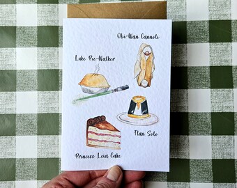 Star Wars Baking Card