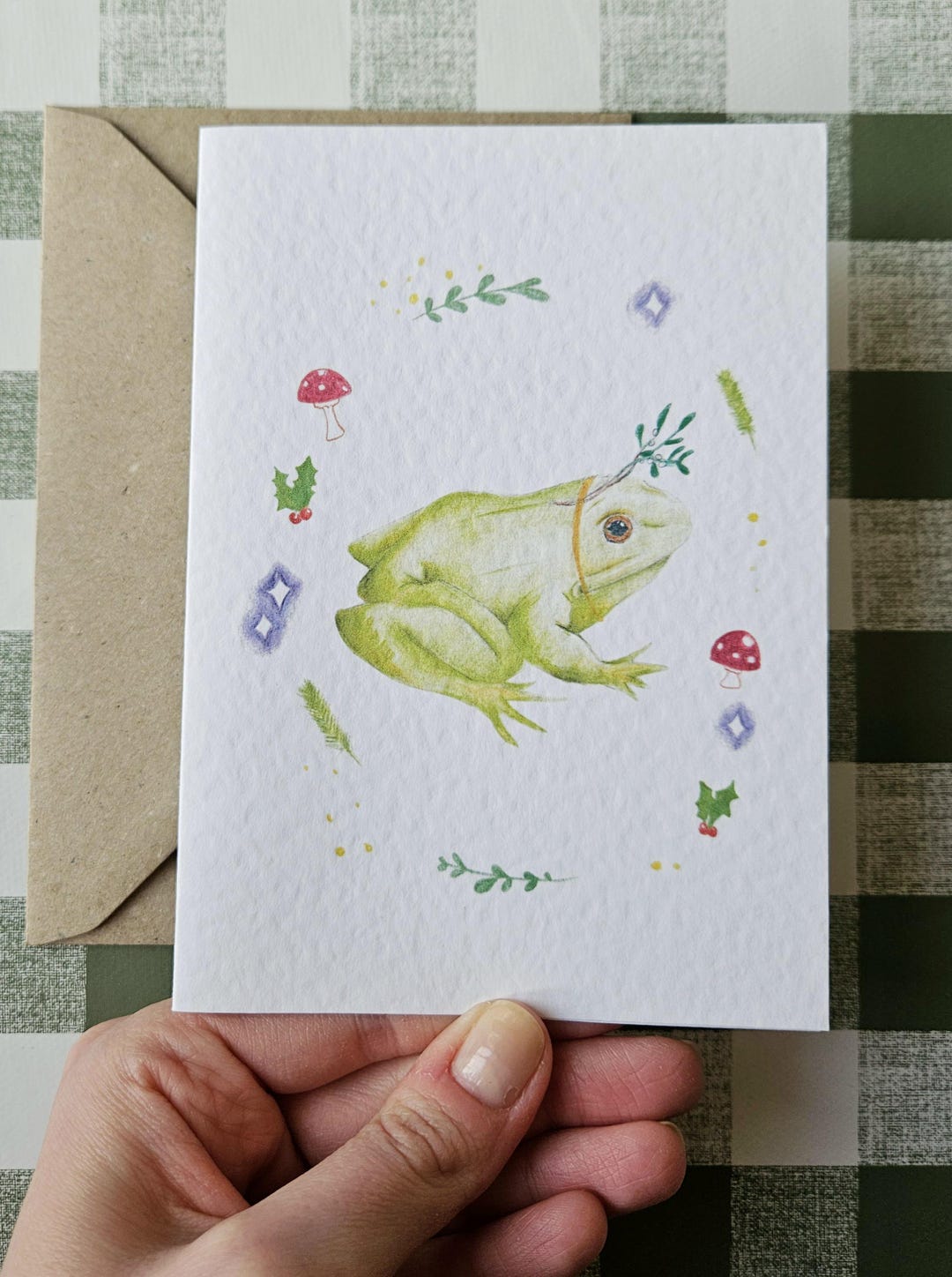 Mistletoad Charity Christmas Card - Etsy