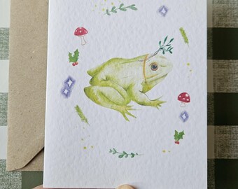 MistleToad Charity Christmas Card