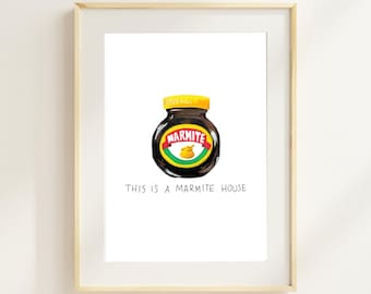 これはマーマイトハウスです A4プリント