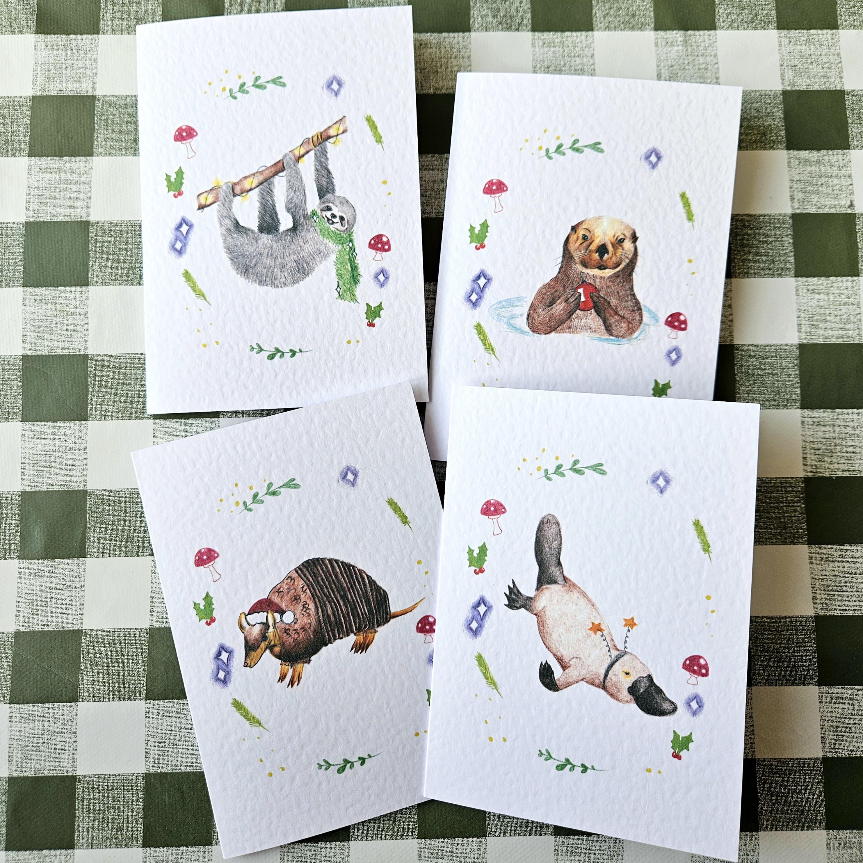Wild Animal Charity Christmas Card pack