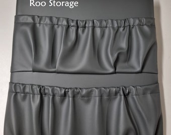 Extra Large  450 x 500mm  Double Pocket Caravan Storage pocket Vinyl