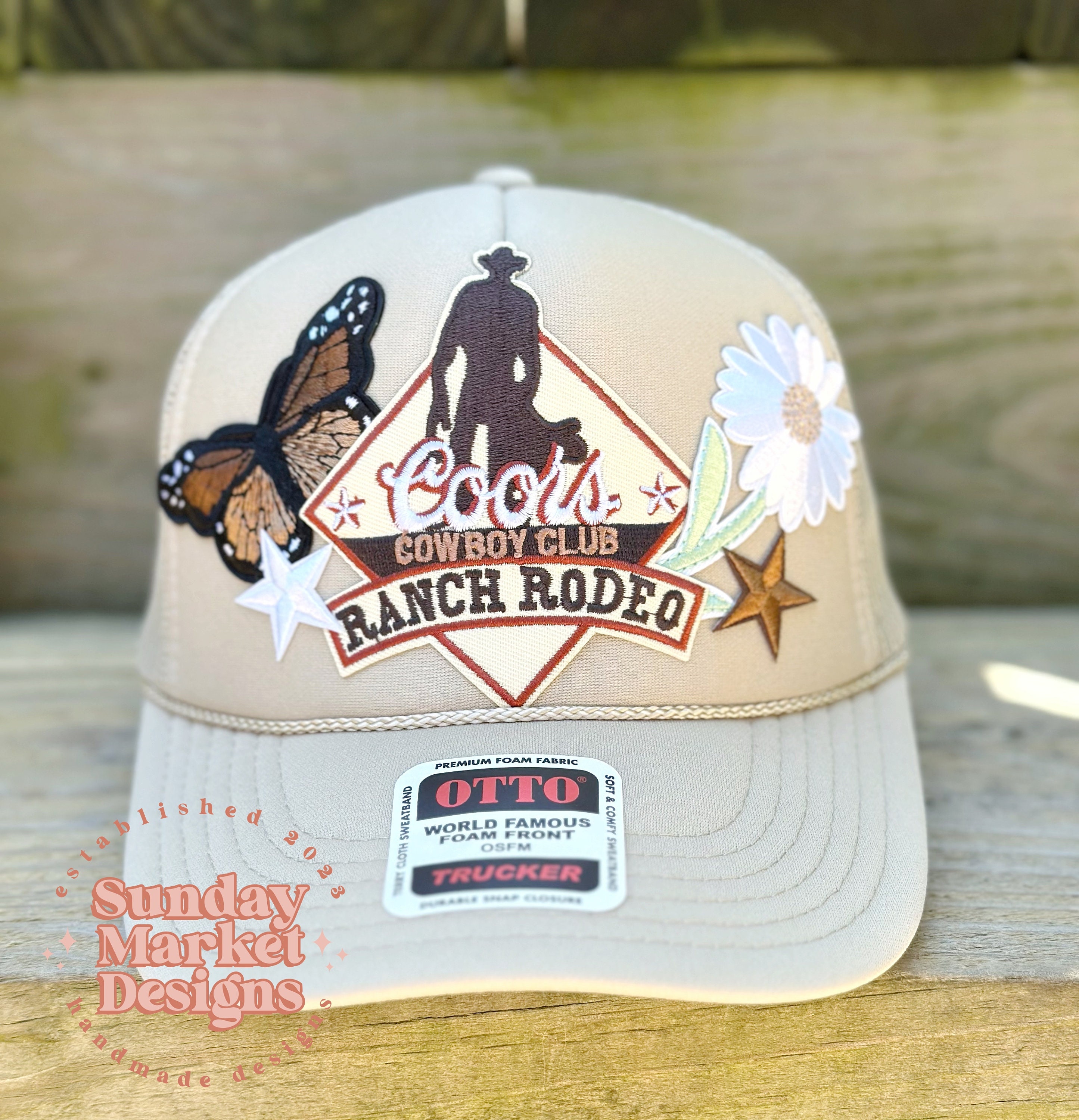 Cowboy Club Rodeo Trucker Hat: Women display picture 3