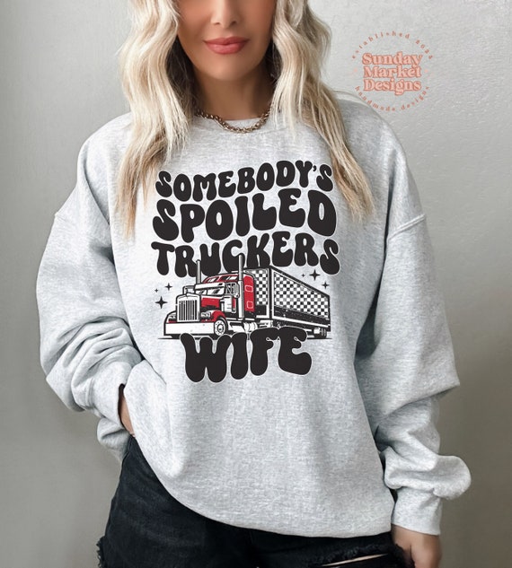 Trucker's Wife Funny Shirt Trucker's Wife Funny Shirt